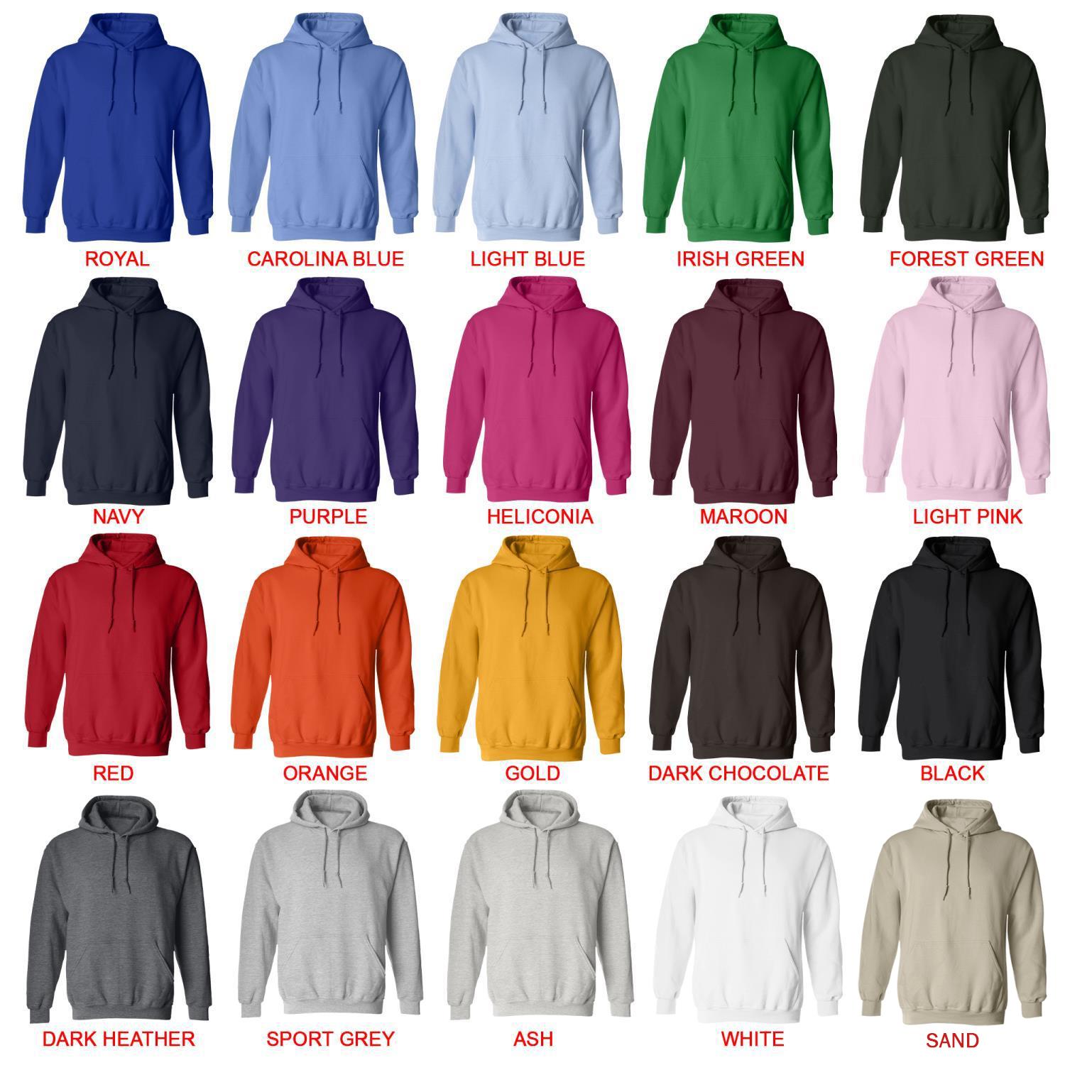 hoodie color chart - Zelda UK Shop