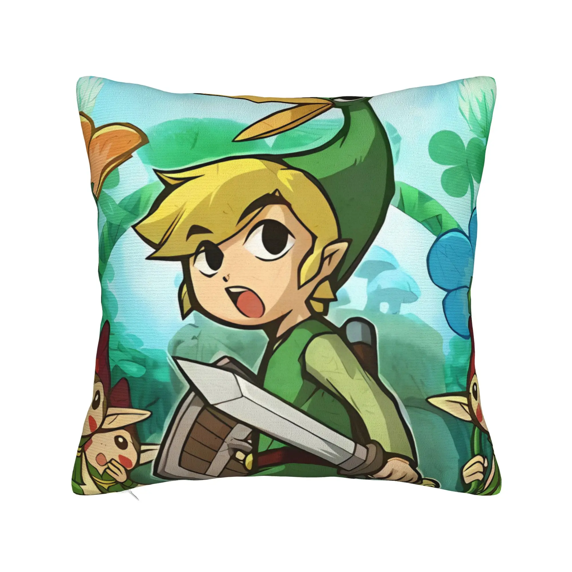 Zelda Soft Throw Pillow