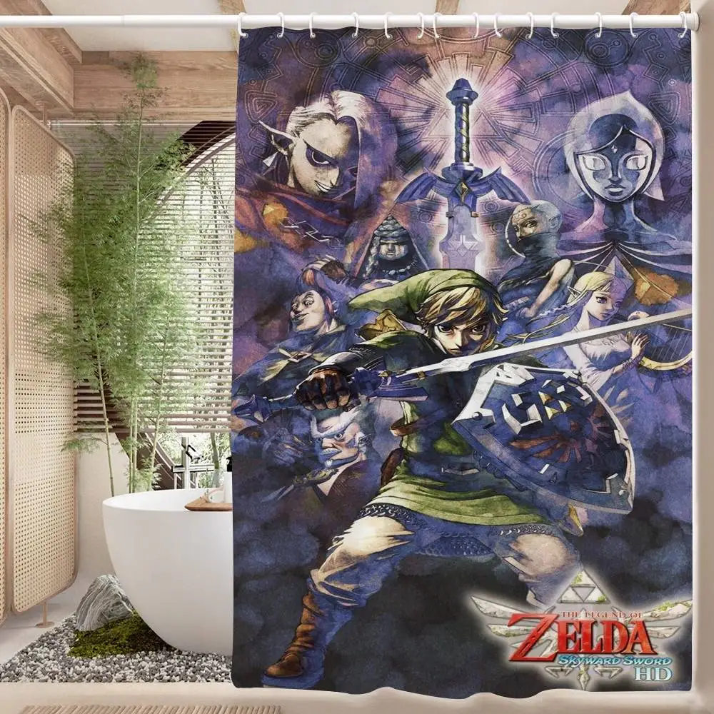 Zelda Classic Shower Curtain