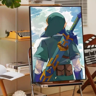 Zelda High-Resolution Wall Art