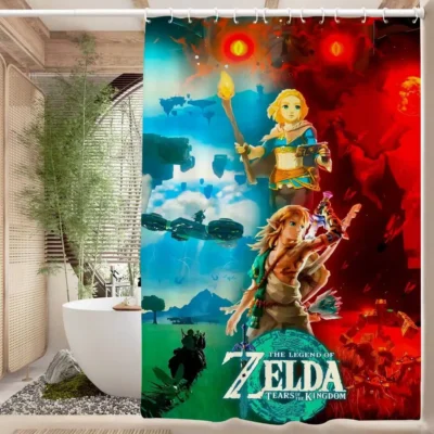 Zelda Vintage Shower Curtain
