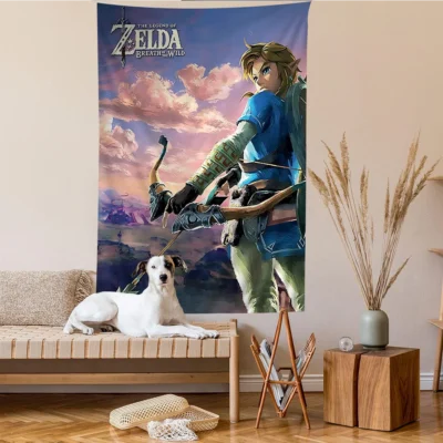 Zelda Aesthetic Room Tapestry