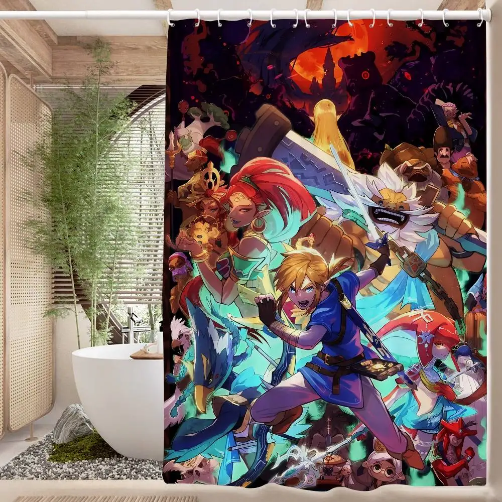 Zelda Premium Shower Curtain