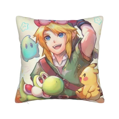 Zelda Minimalist Throw Pillow