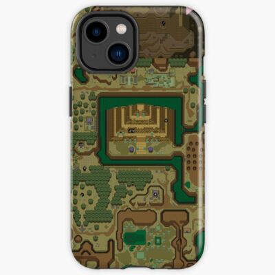 Lttp Dark World Map Iphone Case