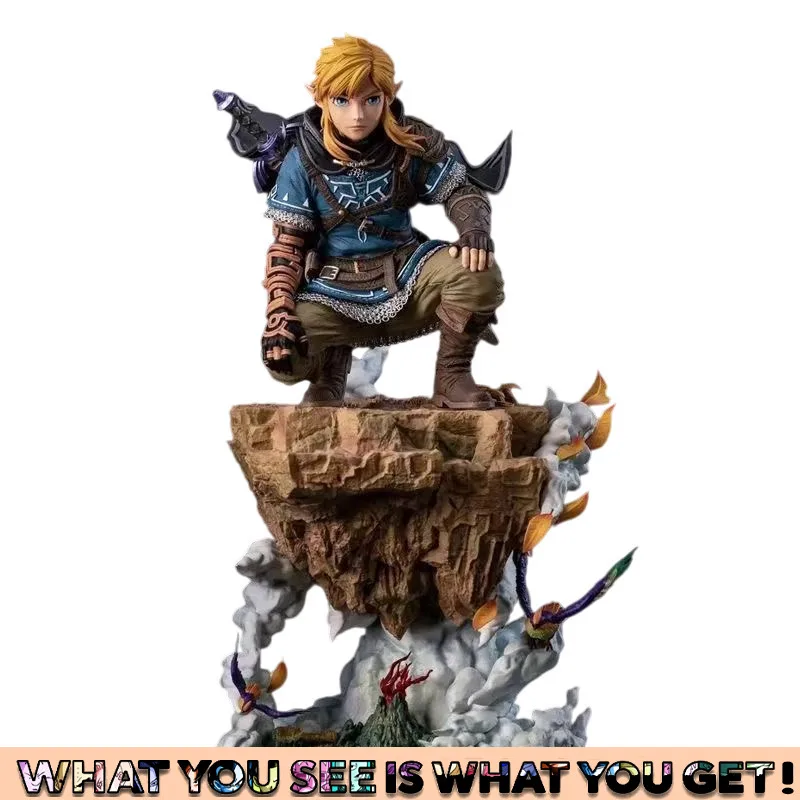 40cm Link Zelda Breath Of The Wild Oversize Anime Model Figures
