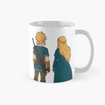 Link And Zelda Mug