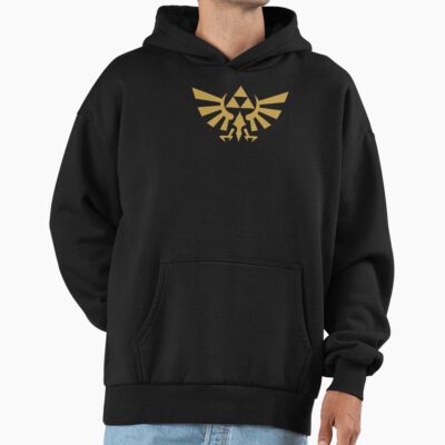 The Legend Of Zelda Hyrule Gold Tricolor Shield Hoodie