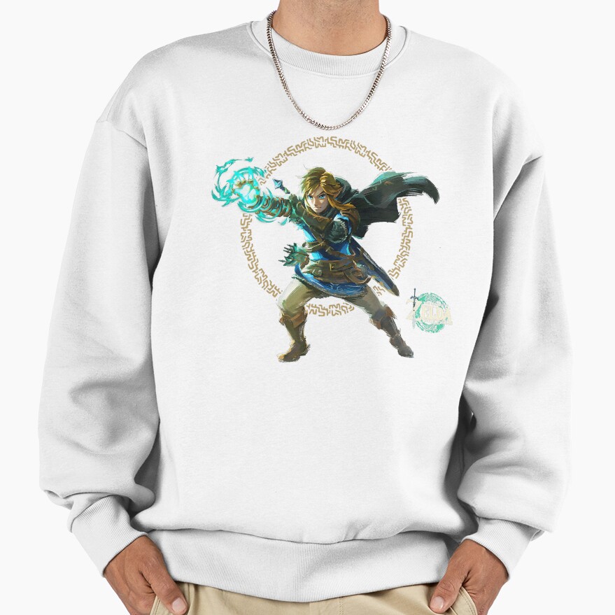 Game Retro 90s Gaming Legend Cartoon Character Art Sweatshirt - Image 2