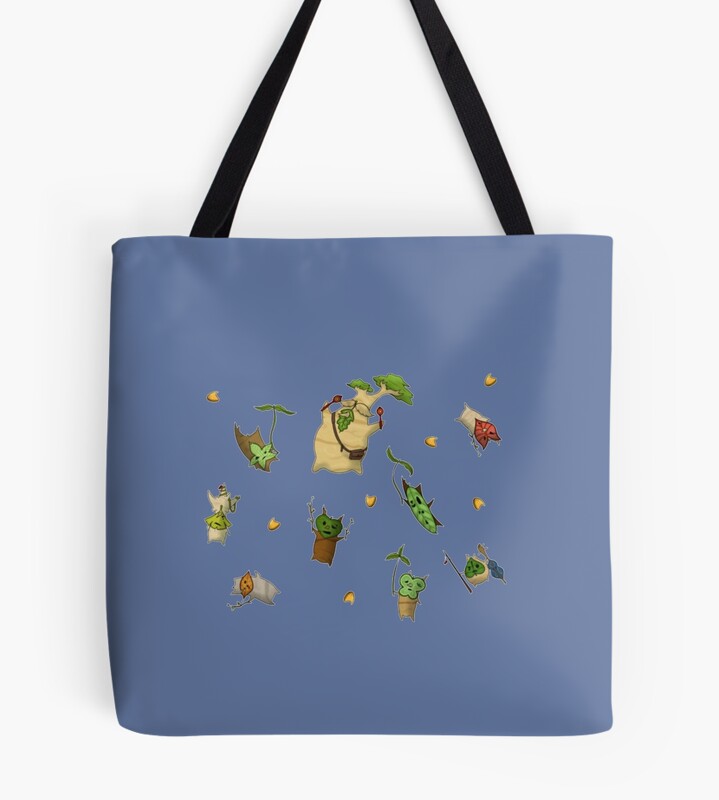 Flying Koroks Tote Bag