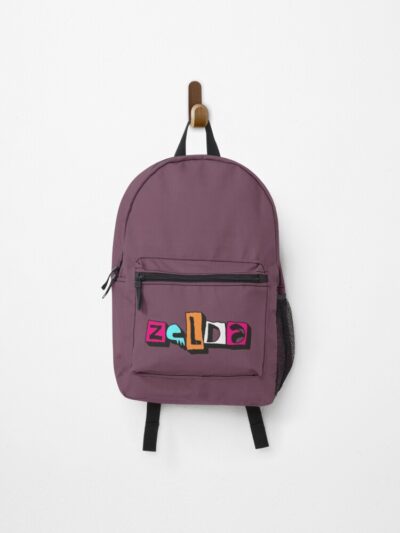 Zelda Custom Text Birthday Name Backpack