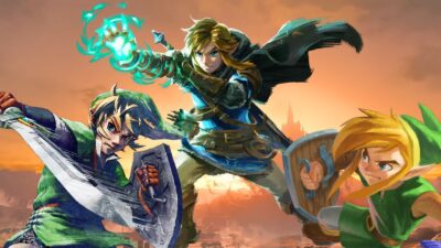 zelda totk three links art - Zelda UK Shop